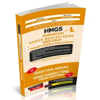 HMGS Kampı Vergi Usul Hukuku, Vergi Hukuku Soru Bankası 3.Baskı