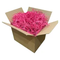 Kırpık Kağıt Ambalaj Dolgu Malzemesi Fuşya 250 gram