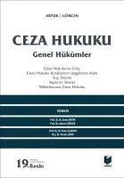 Ceza Hukuku Genel Hükümler 19.BASKI