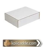 Kilitli Beyaz Mukavva Kutu 12x8x6,5 cm.
