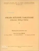 Ankara Kültepe Tabletleri I