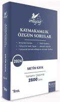 İmtiyaz Kaymakamlık Özgün Sorular 2024
