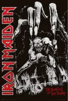 Iron Maiden - The Number Of The Beast Poster (Lütfen Ürün Açıklamasını Okuyunuz)