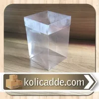 Şeffaf Asetat Kutu 5x5x12 cm Otomatik