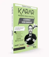 KARAR Medeni Usûl Hukuku Soru Bankası 10.Baskı