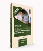 Tarih Tamamı Çözümlü 40 Deneme