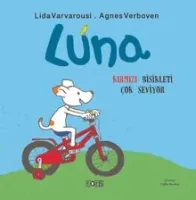 Luna Kırmızı Bisikleti Çok Seviyor
