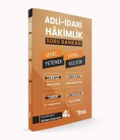 Adli-İdari Hâkimlik Genel Yetenek-Genel Kültür Soru Bankası