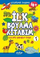Çıkartmalı İlk Boyama Kitabım 4+ Yaş