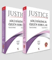 JUSTİCE ADLİ HAKİMLİK ÖZGÜN SORULAR CİLT I-II