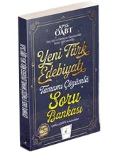 KPSS ÖABT Yeni Türk  Edebiyatı Tamamı Çözümlü Soru Bankası