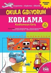 Kodlama Kodlamaya Giriş - Okula Gidiyorum Uygulama – Alıştırma – Etkinlik
