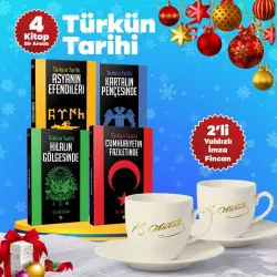 Yılbaşı Türkün Tarihi ve İkili Yaldızlı İmza Fincan
