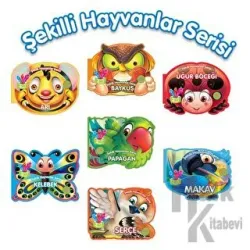 Şekilli Uçan Hayvanlar Serisi Seti - 7 Kitap Takım