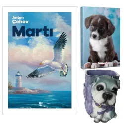 Martı - Anton Çehov ve Dekoratif Köpek Kalemlik - Minik Arkadaş Planlama Defteri