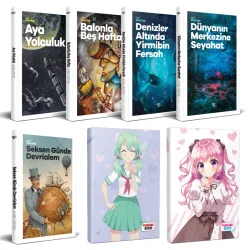 Çocuk Klasikleri Beşli Kitap - Violet ve Schoolgirl Defter