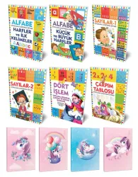 Etkinlik Kitapları 6lı Kitap Seti ve 4 Defter -8