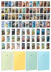 86 Dünya Klasiği ve Pastel Çizgisiz Defter Seti -2