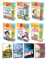 Etkinlik Kitapları 6lı Kitap Seti ve 4 Defter -3