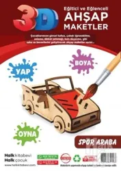 Spor Araba Ahşap Maket HK1051