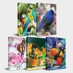 Sevimli Hayvanlar Defter Seti 5'li v1