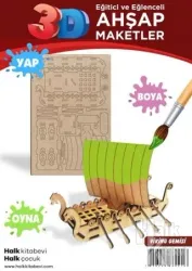 Viking Gemisi Ahşap Maket HK1019