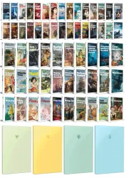 60 Dünya Klasiği ve Pastel Çizgisiz Defter Seti -2