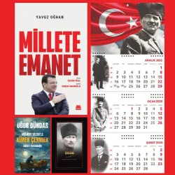 Millete Emanet ve Müjdate Gezenle Kürek Çekmek - Komutan Ajanda - Ayyıldız Duvar Takvimi
