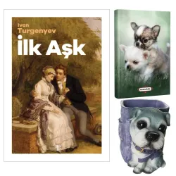 İlk Aşk - İvan Turgenyev ve Dekoratif Köpek Kalemlik - Minik Dostlar Planlama Defteri