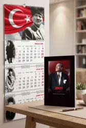 2027 Ayyıldız Gemici Duvar Takvimi ve İstikbal Atatürk Ajanda