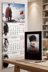 2027 Sakarya Gemici Duvar Takvimi ve Komutan Atatürk Ajanda