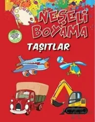 Neşeli Boyama - Taşıtlar (Suluboya Hediyeli)