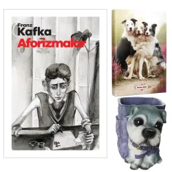 Aforizmalar - Franz Kafka ve Dekoratif Köpek Kalemlik - Neşeli Dostlar Planlama Defteri