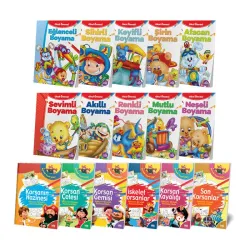 Eğlenceli Boyama Seti 16 Kitap