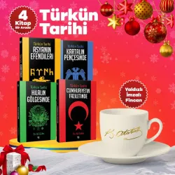 Yılbaşı Türkün Tarihi Yaldızlı İmza Fincan