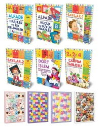 Etkinlik Kitapları 6lı Kitap Seti ve 4 Defter -5