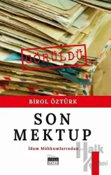Son Mektup İdam Mahkumlarından