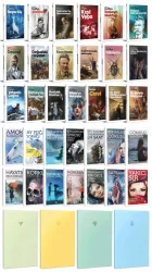 33 Dünya Klasiği ve Pastel Çizgisiz Defter Seti -2