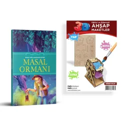 Masallarla Karakter Eğitimi Masal Ormanı + Dönme Dolap Ahşap Boyama