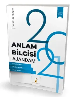 Pelikan Yayınları 2021 TYT Anlam Bilgisi Ajandam
