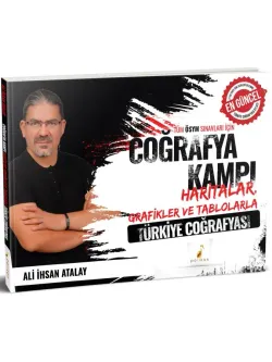 MEB AGS KPSS Coğrafya Kampı Haritalar Grafikler ve Tablolarla Türkiye Coğrafyası Atlası