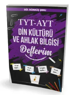 Pelikan Yayınları TYT - AYT Din Kültürü ve Ahlak Bilgisi Defterim