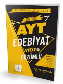 Rüştü Hoca İle Sınava Girmeden  Önce Çözülmesi Gereken Video Çözümlü AYT Edebiyat Soruları