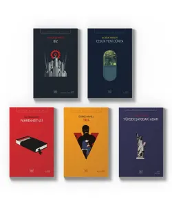 Distopya Seti (Fahrenheit 451, Cesur Yeni Dünya, Yüksek Şatodaki Adam, 1984, Biz)