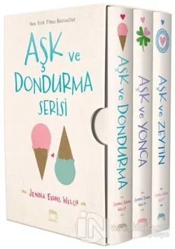 Aşk ve Dondurma Serisi Kutulu Set (3 Kitap Takım) (Ciltli)