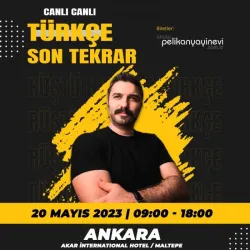 Rüştü Hoca İle Türkçe Son Tekrar Bileti - Ankara Akar International  Hotel