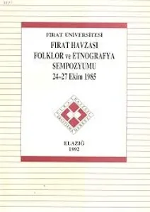 Fırat Havzası Folklor ve Etnografya Sempozyumu, 24-27 Ekim 1985