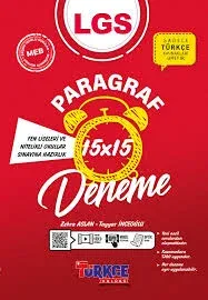 TÜRKÇE KULÜBÜ LGS PARAGRAF 15X15 DENEME