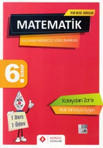 Sonuç 6. Sınıf Matematik Kazanım Merkezli Soru Bankası Seti
