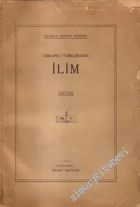 Osmanlı Türklerinde İlim -        1943